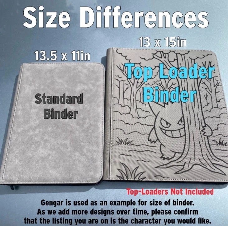 Carpeta grabada láser Snorlax Top Loader Pokémon XL/¡Hecha a pedido! Foto 2 de 4