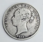 1878 Victoria Half Crown — photo from another recent sale