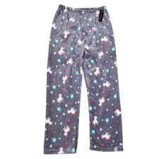 Pantalones de pijama de lana con estampado de estrellas de unicornio talla uno C-MODE para niños