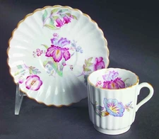 Spode Iris Demitasse Cup & Saucer 1636884