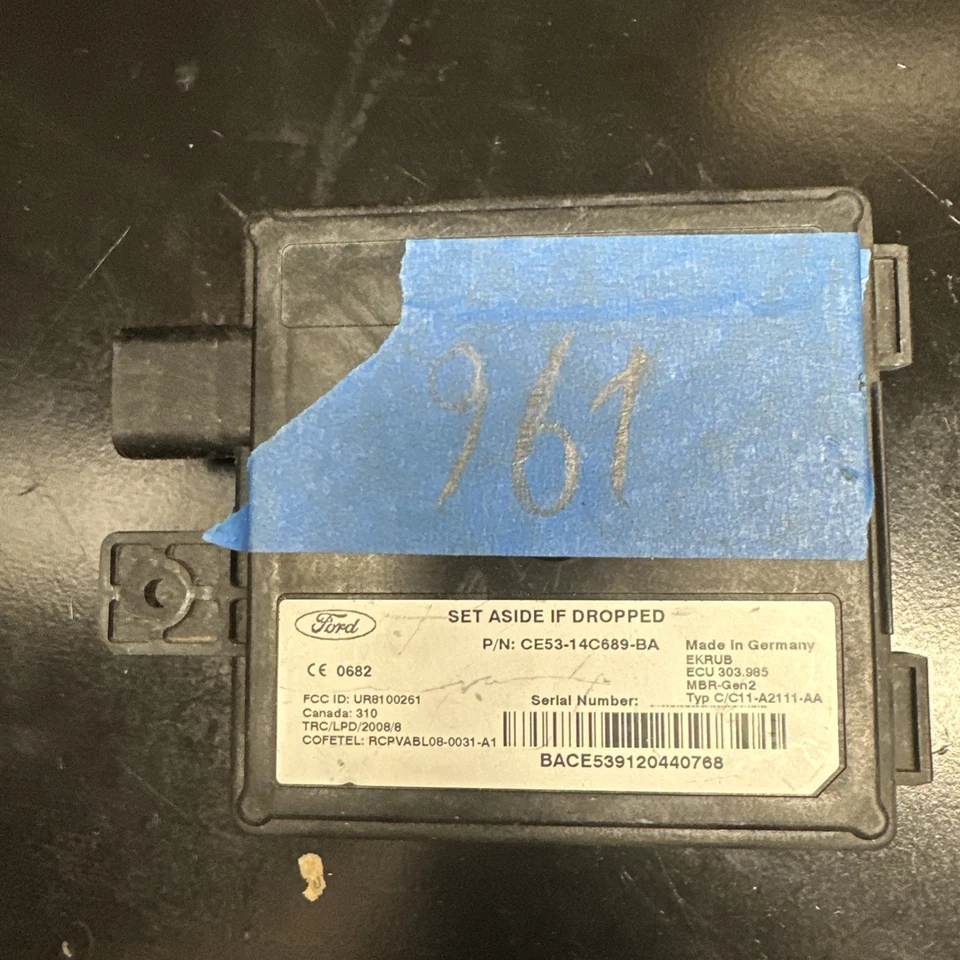 Chasis ECM Asistencia al conductor Alerta de punto ciego para Ford Fusion 14884 10-12 Foto 4 de 4