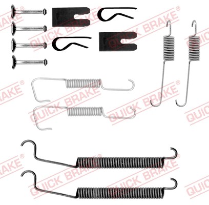 Fits QUICK BRAKE 105-0805 BRAKE SHOE SPRINGS.   ⭐UK Stock⭐