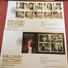 GB STAMPS ROYAL MAIL RECENT FIRST DAY COVER SET 2025 VALOUR AND VICTORY HEROES