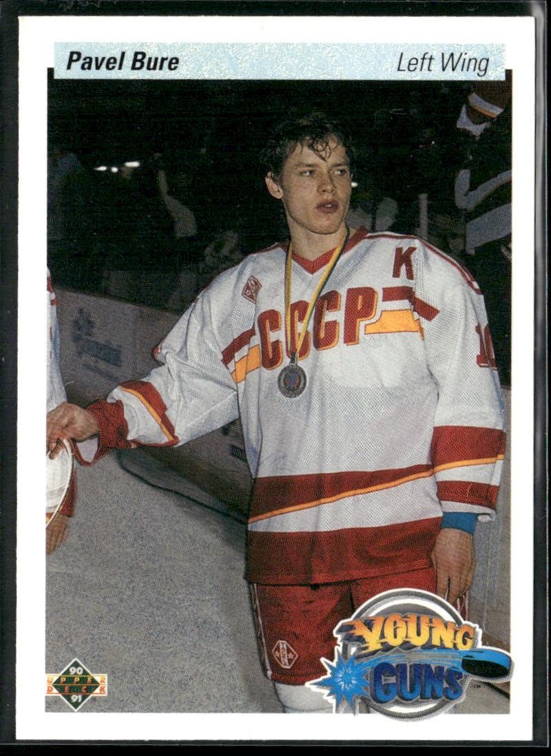 1990-91 Upper Deck #526 Pavel Bure Young Guns
