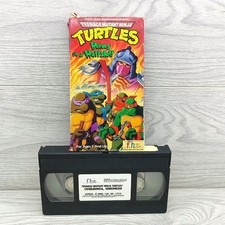 Teenage Mutant Ninja Turtles Heroes In A Half Shell VHS Tape TMNT 1988 FHE
