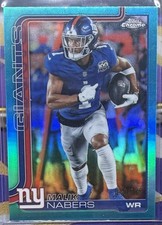 2025 Topps Chrome - Malik Nabers Aqua Refractor /199