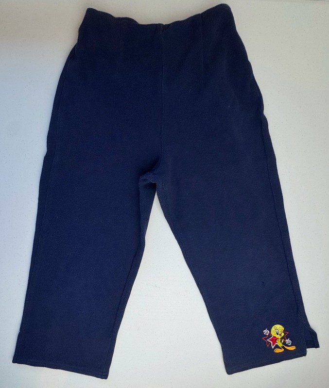 Looney Tunes Collection 1999 Tweety Capris Size 12