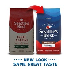 Seattle’s Best Coffee, Post Alley, Dark Roast, Ground Coffee,12 oz, 2pk 8.60 per pound