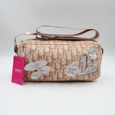 Dior Monogram Trotter Flower Oblique Vintage Tasche