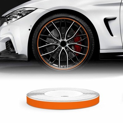 Wheel Trim Stripe Reflektierend Orange 5 mm x 6 mt
