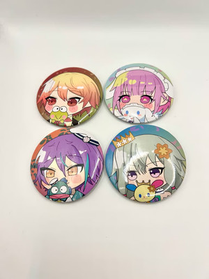Project Sekai Wonderlands x Showtime WxS Sanrio Pin Badges Tsukasa Rui Nene Emu