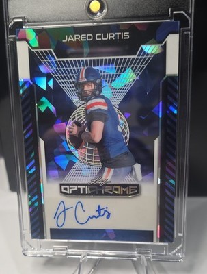 2025 Leaf Optichrome - Autographs Jared Curtis, Jared Curtis #BA-JC2 Blue...