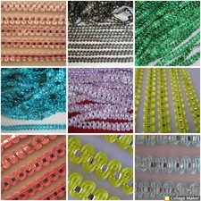 5/15 Meter Trim Lace Non-elastic desired color 1cm elegant top fashion