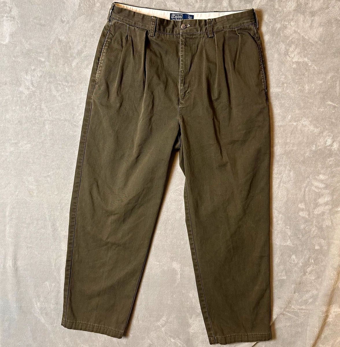 Polo Ralph Lauren Andrew Pleated 34 Size Pants for Men for sale | eBay