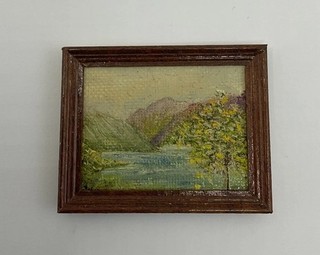 Dolls House Miniature Painting By ‘J Greenway’ (WATS/04)