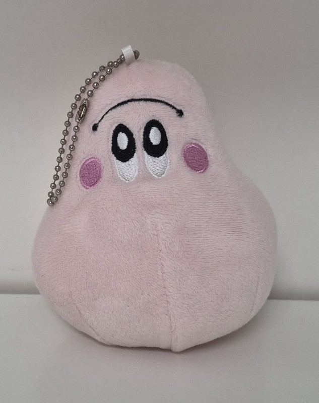 Yu-Gi-Oh! Marshmallon Plush Mascot Keychain 5" Stuffed Toy Banpresto Anime Pink