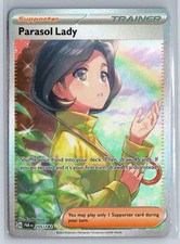 Parasol Lady 255/182 Special Illustration Rare Paradox Rift Pokemon Holo NM on eBay