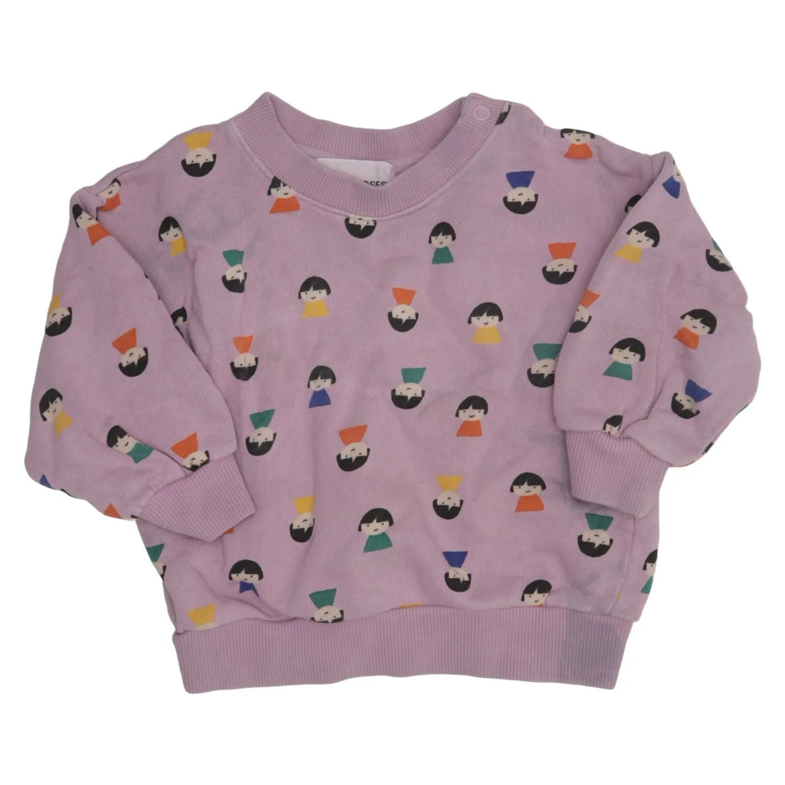 Bobo Choses, Sweatshirt, Größe: 74, Lila/Mehrfarbig #KNR