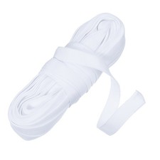 10 Yards Corset Boning Casing 1/2" Nylon Plush Boning for Sewing White