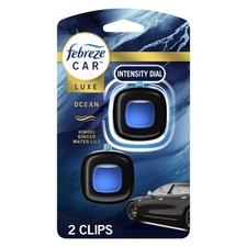 Ocean Scent Car Vent Clip Air Freshener, Odor Eliminator, 2 Pack