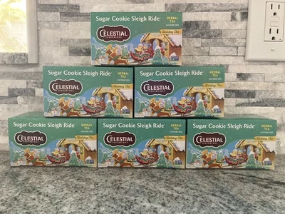Celestial Seasonings Sugar Cookie Sleigh Ride Herbal Tea x1 Multiple Available