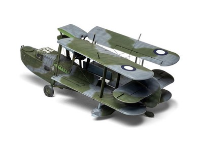 Level 3 Model Kit Supermarine Walrus Mk.I Aircraft with 3 Scheme Options 1/48 Pl