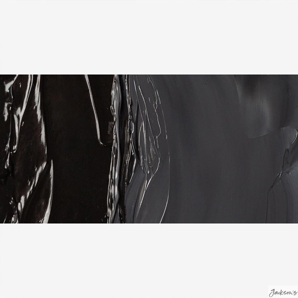 Jackson's : Artist Oil Paint : 60ml : Mars Black : Tube of Highly Pigmented C...