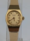 Vtg Seiko Ladies Gold Tone Dress Watch Quartz 16mm Running NEW BATTERY