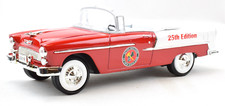 Liberty Classics 2018 Auto Auction 1955 Chevy Conv. 1:25 Diecast Car Bank 21115