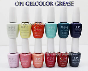 Opi Soak Off Gel Color Chart