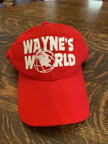 Wayne's World Red Hat Ball Cap | eBay