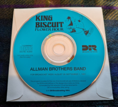 Allman Brothers King Biscuit Flower Hour 1 cd live radio show 9/1/91