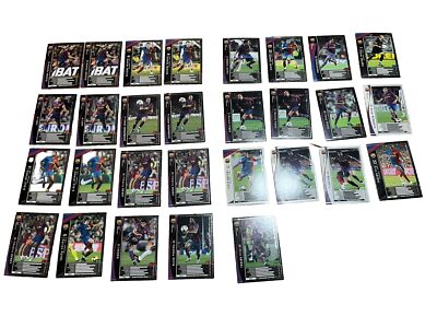 29Pcs  PANINI WCCF 2008-2009 2009-2010 FC Barcelona Card Set Henry Iniesta Xavi