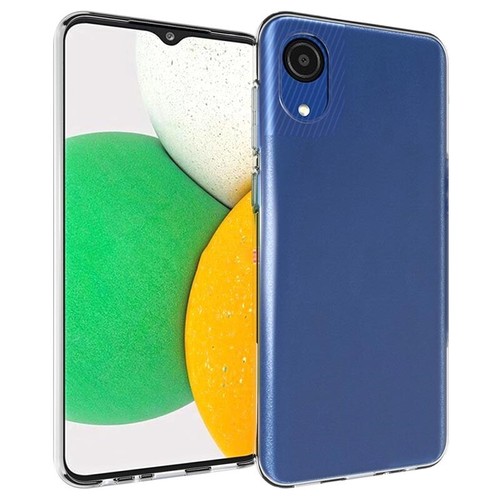 Coque Etui Housse TPU Transparent Silicone pour Samsung Galaxy A03 Core - Photo 4 sur 4