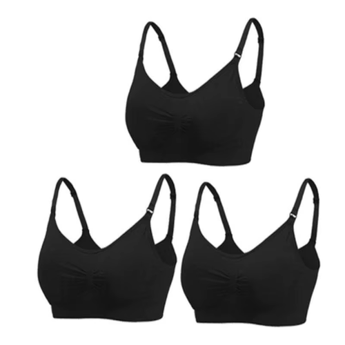 3Pcs/Set High Quality Maternity Nursing Bras Cotton Breastfeeding Pregnant Under - Picture 26 of 37