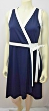 TOMMY HILFIGER VNECK TIE WAIST DRESS SZ 4 NEW WITH TAG