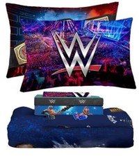 WWE "Out of the Ring" Kids Reversible Bed Set-AB0FN4TL8K72, AB09W7YWLRS2