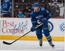 Autographed Vancouver Canucks Cole Cassels Signed 8x10 Photo #2 Original