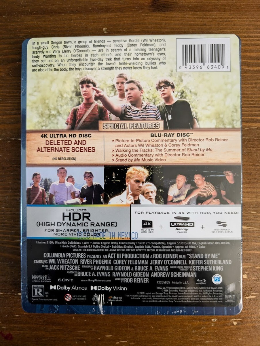 Stand By Me [Limited Steelbook Edition] [4K Ultra HD + Blu-ray] | eBay
