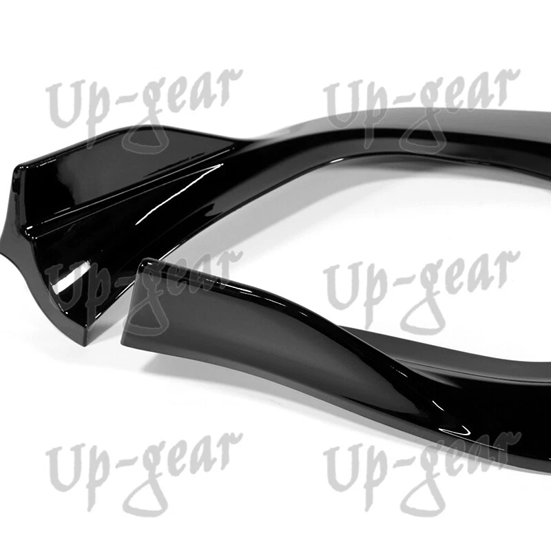 Para 1998-2005 Lexus GS300 GS400 GS430 Kit de labio de spoiler de parachoques delantero pintado de negro Foto 3 de 4