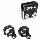 For Suzuki DR-Z 400SM DRZ400SM CNC Front Rear Brake Line Hose Clamp Guide Holder