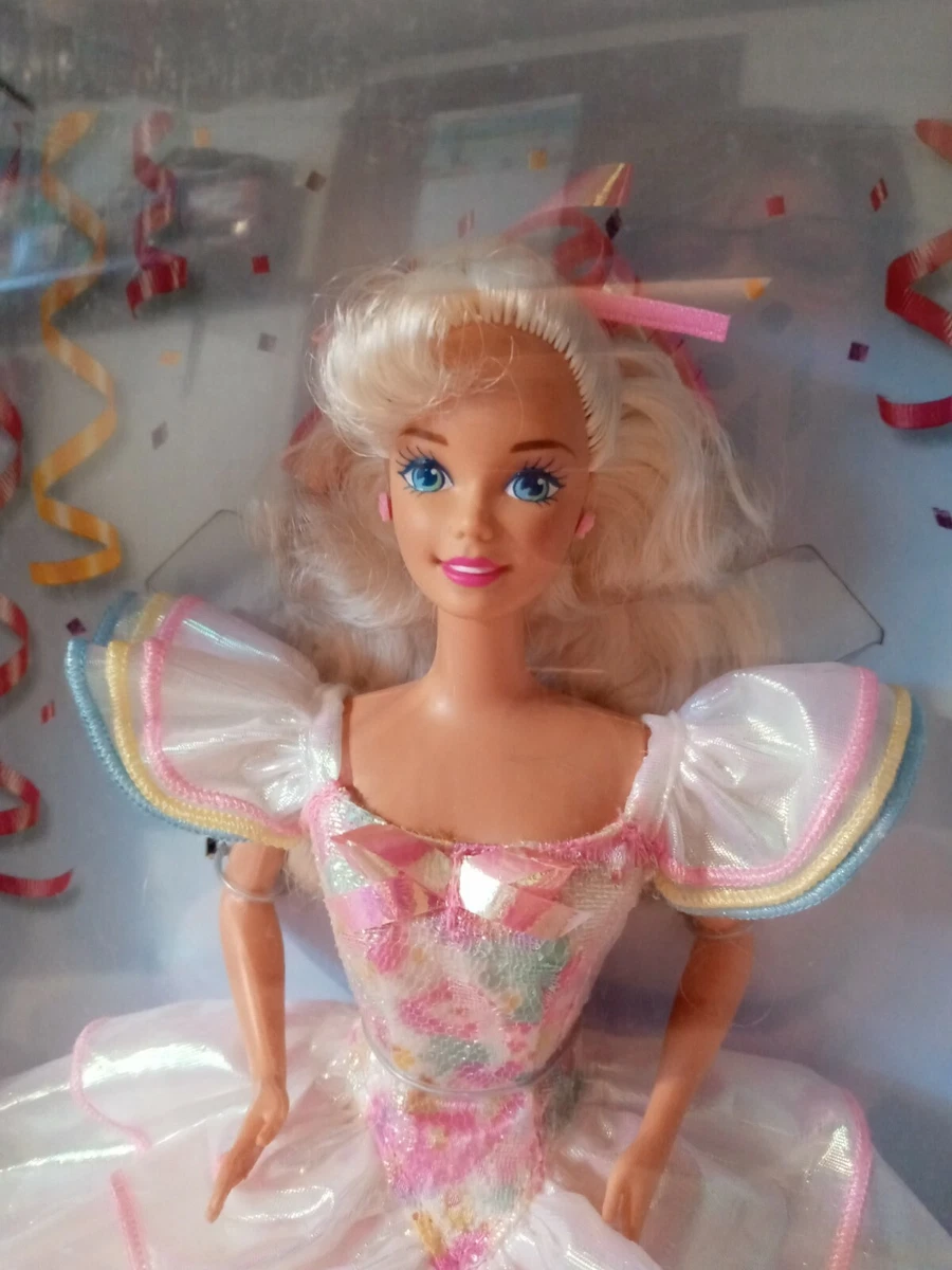 Happy Birthday Barbie Doll 1995 New in Original box NRFB Mattel 14649