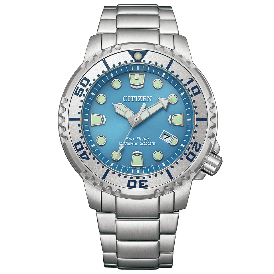 CITIZEN PROMASTER MARINE BN0165-55L Eco-Drive Diver's Watch Ice