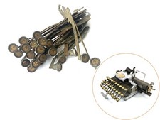 One (1) Metal Blickensderfer Typewriter Key Antique Schreibmaschine Part Vtg thumbnail