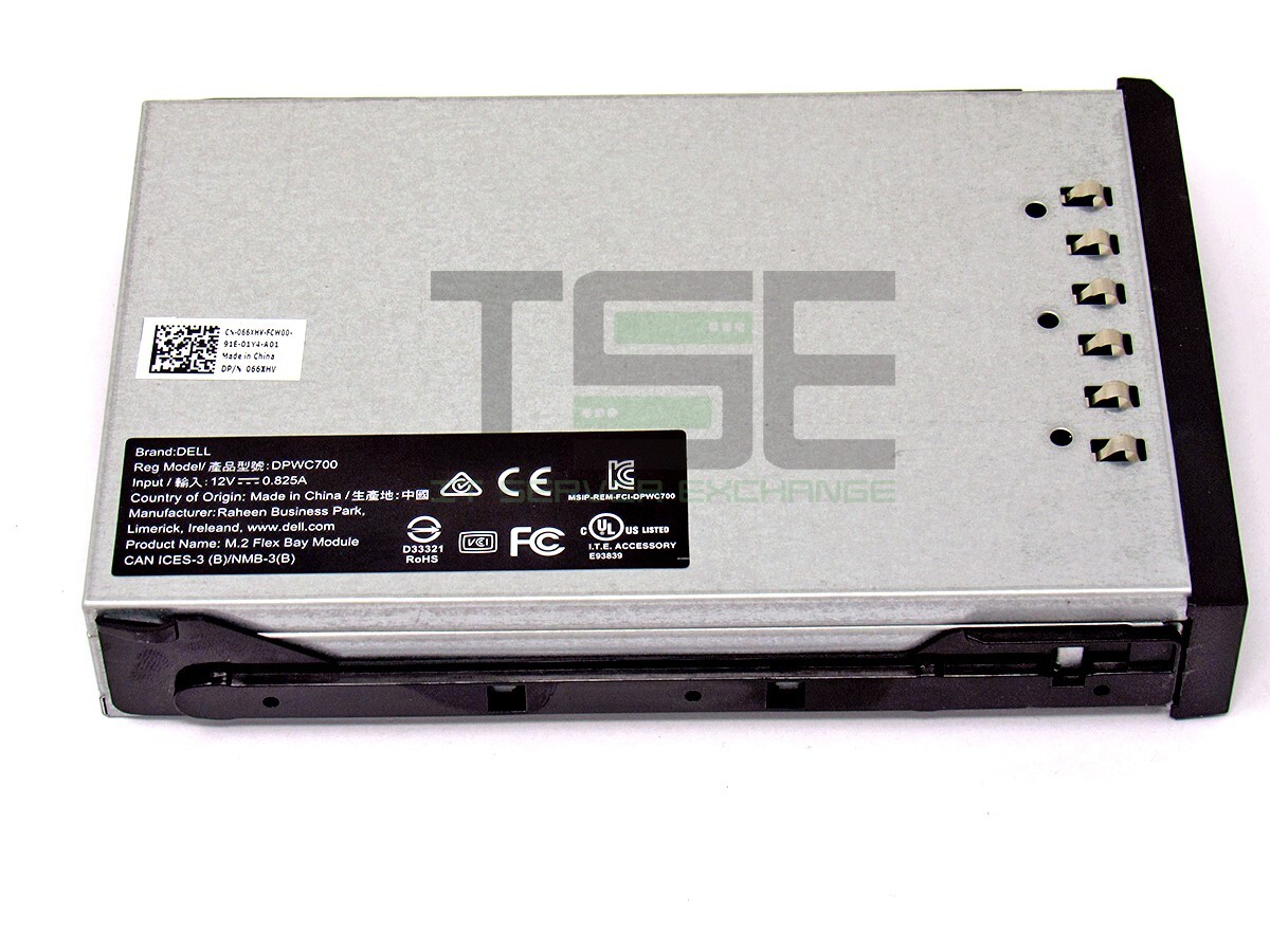 Dell OEM Precision T5820 T7820 T7920 M.2 to SAS Flex Bay