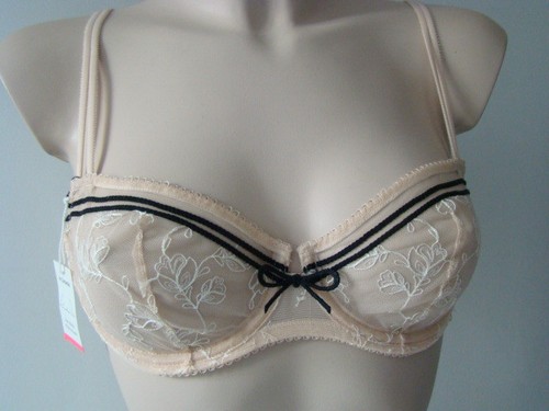 Soutien-gorge Corbeille Rosy Paris Taille 85C - Couleur Rose Poudre, Neuf Avec étiquettes