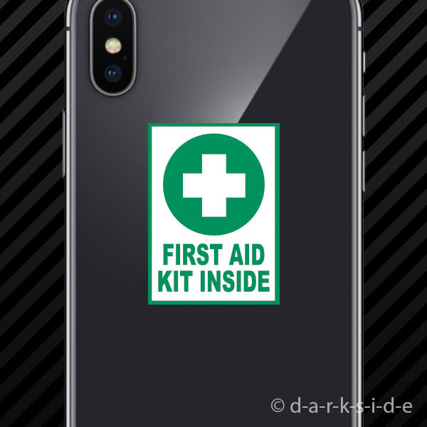 Buy First Aid Kit Decal Sticker Vinyl Decal 5.5" X 8.5" Online In India - Foto 5