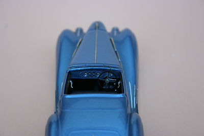 Delahaye 135 Narval Figoni Falaschi - HECO Miniatures 1/43 (bleu, Résine, Vendu En L'état)