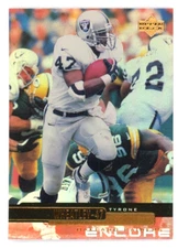 1999 Upper Deck Encore Tyrone Wheatley Card #126