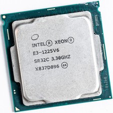 Intel Xeon E3-1225 v6 SR32C LGA1151 3.3GHz Quad Core Processor Graphics C232
